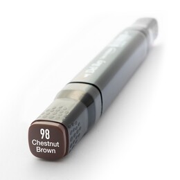 Del Rey Çift Uçlu Çizim Marker Kalemi 98 Chestnut Brown - 1