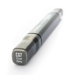 Del Rey Çift Uçlu Çizim Marker Kalemi CG7 Cool Gray 7