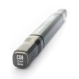 Del Rey Çift Uçlu Çizim Marker Kalemi CG8 Cool Gray 8