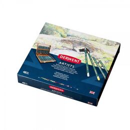 Derwent Artists Pencils Kuru Boya Kalemi Seti 48'li Ahşap Kutu - 3