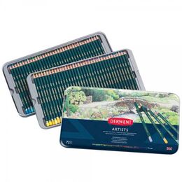 Derwent Artists Pencils Kuru Boya Kalemi Seti 72′li Teneke Kutu - 1