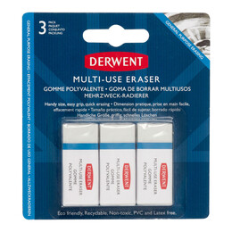 Derwent Çok Amaçlı Silgi 3'lü Blister - 1