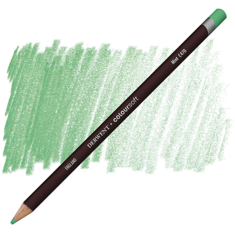 Derwent Coloursoft Pencil Yumuşak Kuruboya Kalemi C470 Mint