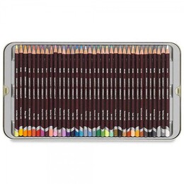 Derwent Coloursoft Pencils Yumuşak Kuru Boya Kalemi Seti 36'lı Teneke Kutu - Thumbnail