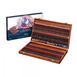 Derwent Coloursoft Pencils Yumuşak Kuru Boya Kalemi Seti 72'li Ahşap Kutu - 1