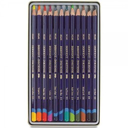 Derwent Inktense Mürekkep Etkili Aquarell Boya Kalemi Seti 12'li Teneke Kutu - 3