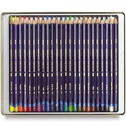 Derwent Inktense Mürekkep Etkili Aquarell Boya Kalemi Seti 24'lü Teneke Kutu - 3