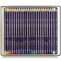 Derwent Inktense Mürekkep Etkili Aquarell Boya Kalemi Seti 24'lü Teneke Kutu - 3