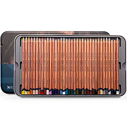 Derwent Lightfast Kuruboya Seti 36 Renk Metal Kutu - 2