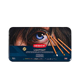 Derwent Lightfast Kuruboya Seti 72 Renk Metal Kutu - 2