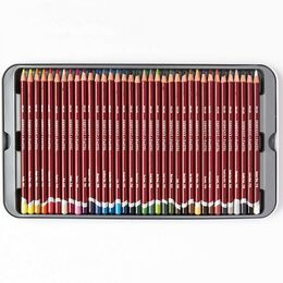 Derwent Pastel Pencil Teneke Kutu Pastel Boya Kalem Seti 36 Renk - 3