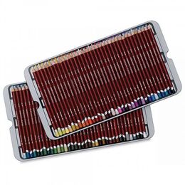 Derwent Pastel Pencil Teneke Kutu Pastel Boya Kalem Seti 72 Renk - 3