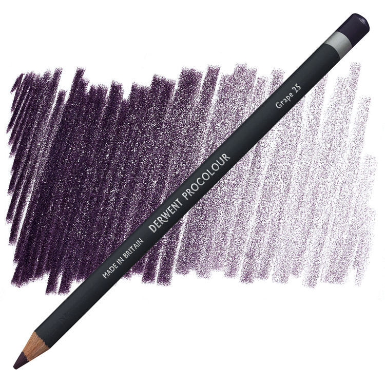 Derwent Procolour Kuru Boya Kalemi 25 Grape