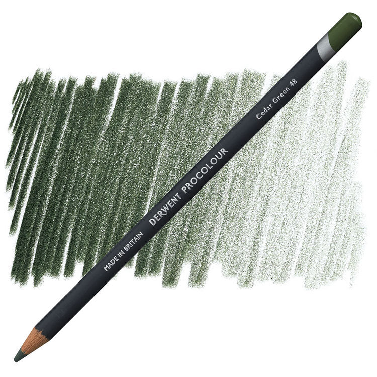 Derwent Procolour Kuru Boya Kalemi 48 Cedar Green