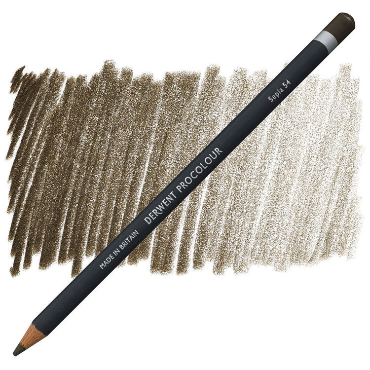 Derwent Procolour Kuru Boya Kalemi 54 Sepıa