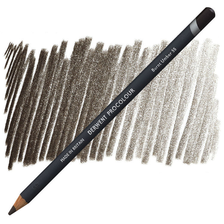 Derwent Procolour Kuru Boya Kalemi 55 Burnt Umber