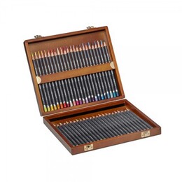 Derwent Procolour Kuru Boya Kalemi Seti 48'li Ahşap Kutu - 3