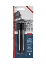 Derwent Retractable Eraser Geri Çekilebilir Kalem Silgi Seti 2'li Blister - 1