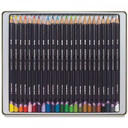 Derwent Studio Pencils Kuru Boya Kalemi Seti 24'lü Teneke Kutu - 3