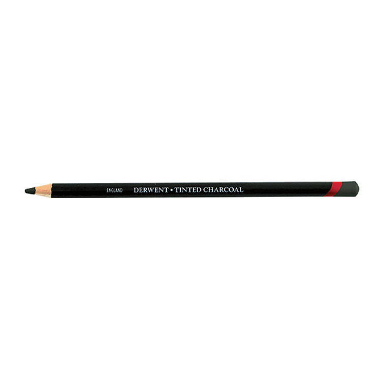 Derwent Tinted Charcoal Renkli Kömür Füzen Kalem Tc10 Elderberry