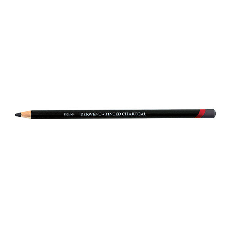 Derwent Tinted Charcoal Renkli Kömür Füzen Kalem Tc13 Slate