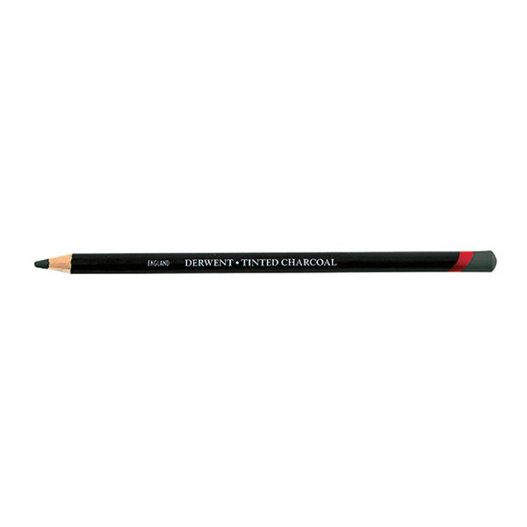 Derwent Tinted Charcoal Renkli Kömür Füzen Kalem Tc14 Forest Pine
