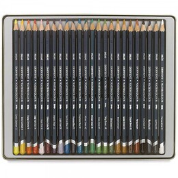 Derwent Watercolour Pencil Sulu Boya Kalemi Seti 24′lü Teneke Kutu - 3