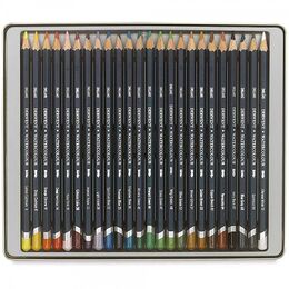 Derwent Watercolour Pencil Sulu Boya Kalemi Seti 24′lü Teneke Kutu - 3