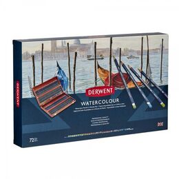 Derwent Watercolour Pencil Sulu Boya Kalemi Seti 72′li Ahşap Kutu - 3