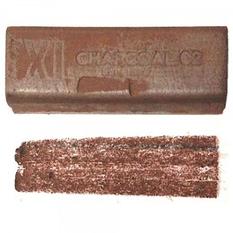 Derwent XL Charcoal Block Kalın Kömür Füzen 02 Sanguine - Thumbnail