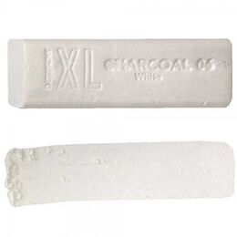Derwent XL Charcoal Block Kalın Kömür Füzen 06 White - 1