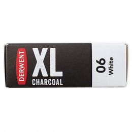 Derwent XL Charcoal Block Kalın Kömür Füzen 06 White