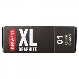 Derwent XL Graphite Block Kalın Grafit Füzen 01 Olive Green