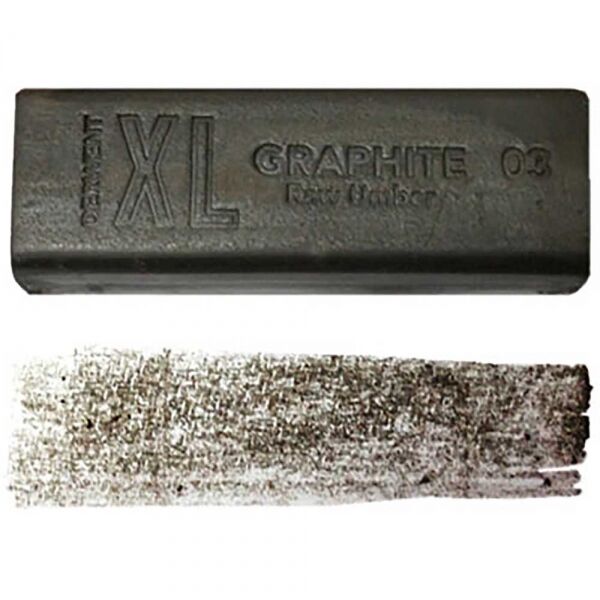 Derwent Xl Graphite Block Kalın Grafit Füzen 03 Raw Umber