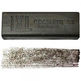 Derwent XL Graphite Block Kalın Grafit Füzen 03 Raw Umber - 1