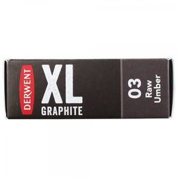 Derwent XL Graphite Block Kalın Grafit Füzen 03 Raw Umber