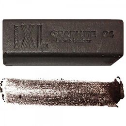 Derwent XL Graphite Block Kalın Grafit Füzen 04 Burnt Umber - 1