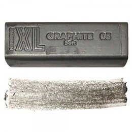 Derwent XL Graphite Block Kalın Grafit Füzen 05 Soft Graphite - 1