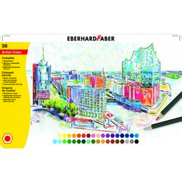 Eberhard Faber Artist Color Kuru Boya Kalemi Seti 36 Renk Metal Kutu
