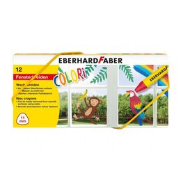 Eberhard Faber Cama Yazan Pastel Boya 12 Renk Karton Kutu (524112)