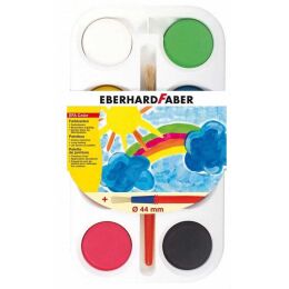 Eberhard Faber Jumbo Sulu Boya 8 Renk 44 mm. Çap - 1