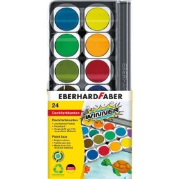 Eberhard Faber Opak Sulu Boya 24 Renk + 1 Tüp Renk Açıcı - Eberhard Faber