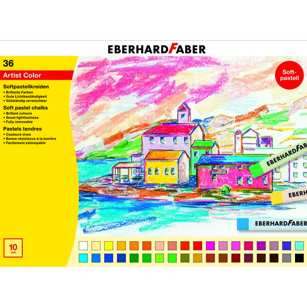 Eberhard Faber Soft Pastel Boya Seti 36 Renk