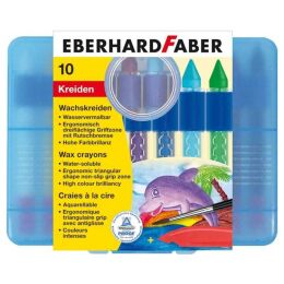 Eberhard Faber Sulandırılabilir Mumlu Pastel Boya 10 Renk - 1