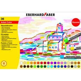 Eberhard Faber Yağlı Pastel Boya Seti 36 Renk - 1