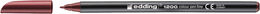 Edding 1200 Grafik Kalemi KİRLİ KIRMIZI - 1