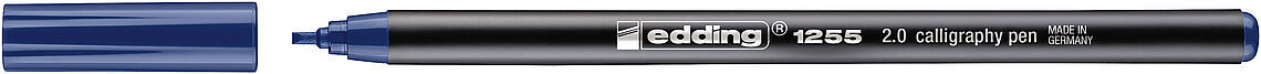 Edding 1255 Kaligrafi Kalemi 2.0 Mm. Çelik Mavi
