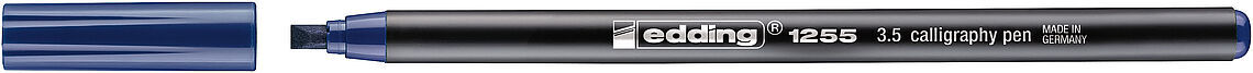 Edding 1255 Kaligrafi Kalemi 3.5 Mm. Çelik Mavi