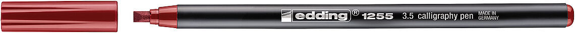 Edding 1255 Kaligrafi Kalemi 3.5 Mm. Crimson Kırmızı