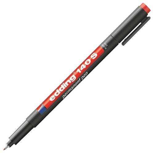 Edding 140 S Çok Amaçlı Permanent Kalem (asetat Kalemi) Kırmızı